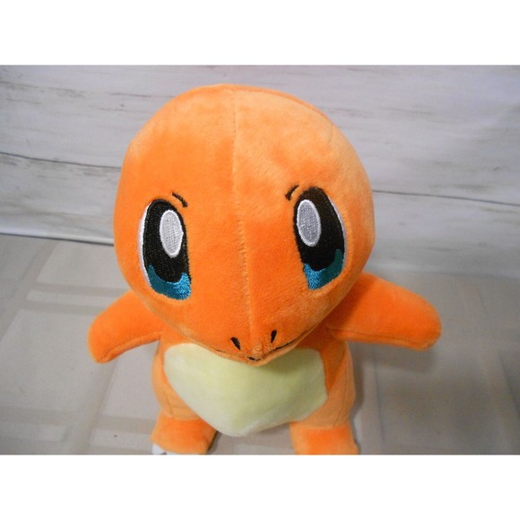 MINTY! 1997 Nintendo Pokémon Sleeping Charmander Plush Toy 8" Card Game vtg. - Picture 2 of 10